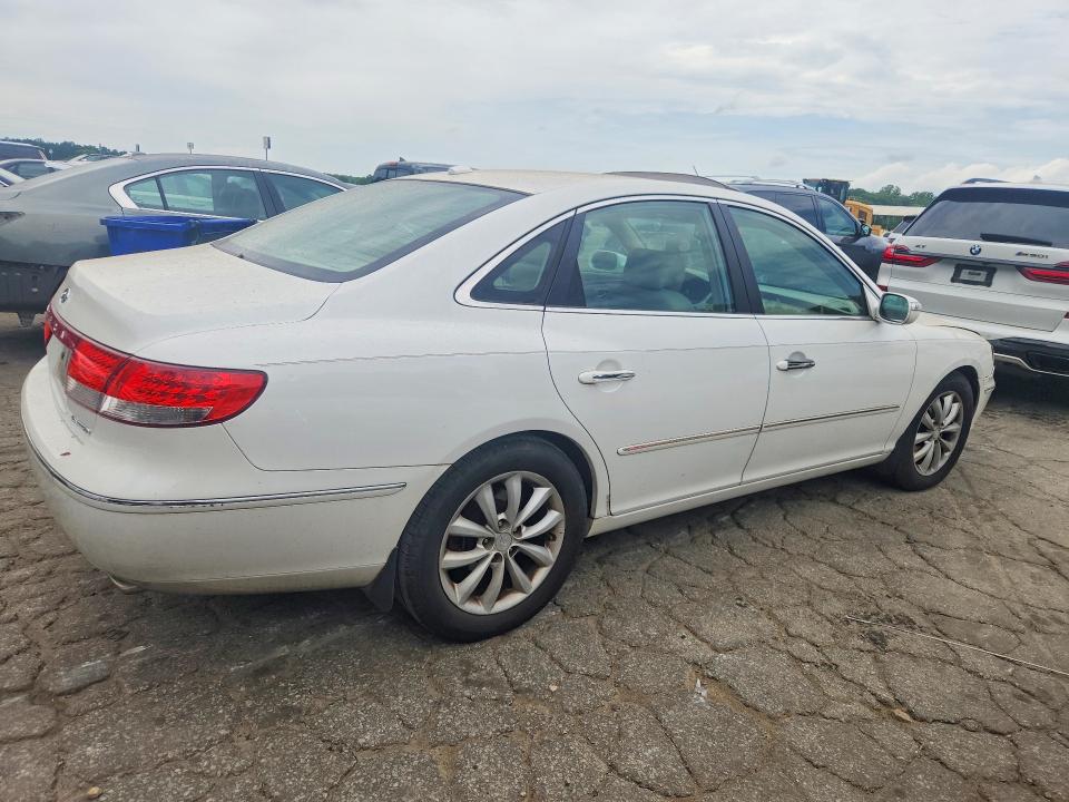 2007 Hyundai Azera მანქანა იყიდება აუქციონზე, vin: KMHFC46F67A227861, აუქციონის ნომერი: 54350426