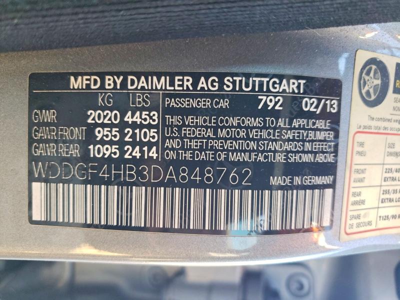 Продаж на аукціоні авто 2013 Mercedes-benz C, vin: WDDGF4HB3DA848762, номер лоту: 53052076