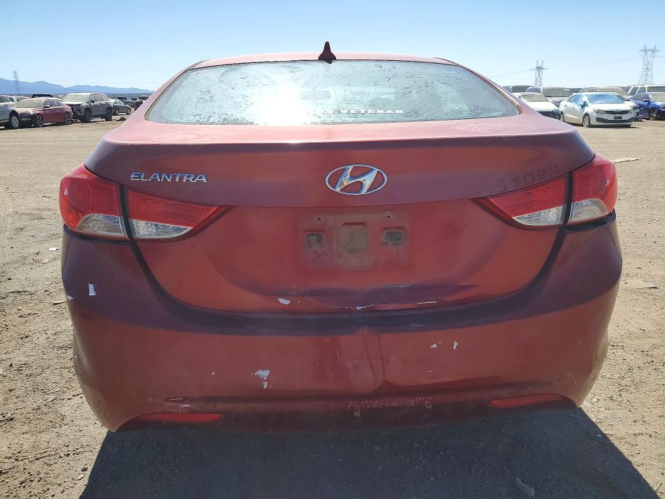 2013 Hyundai Elantra მანქანა იყიდება აუქციონზე, vin: 5NPDH4AE4DH345519, აუქციონის ნომერი: 54184046