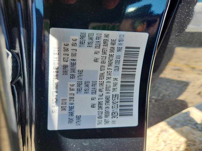 Продажа на аукционе авто 2018 Mazda 3, vin: 3MZBN1V33JM215399, номер лота: 53322406