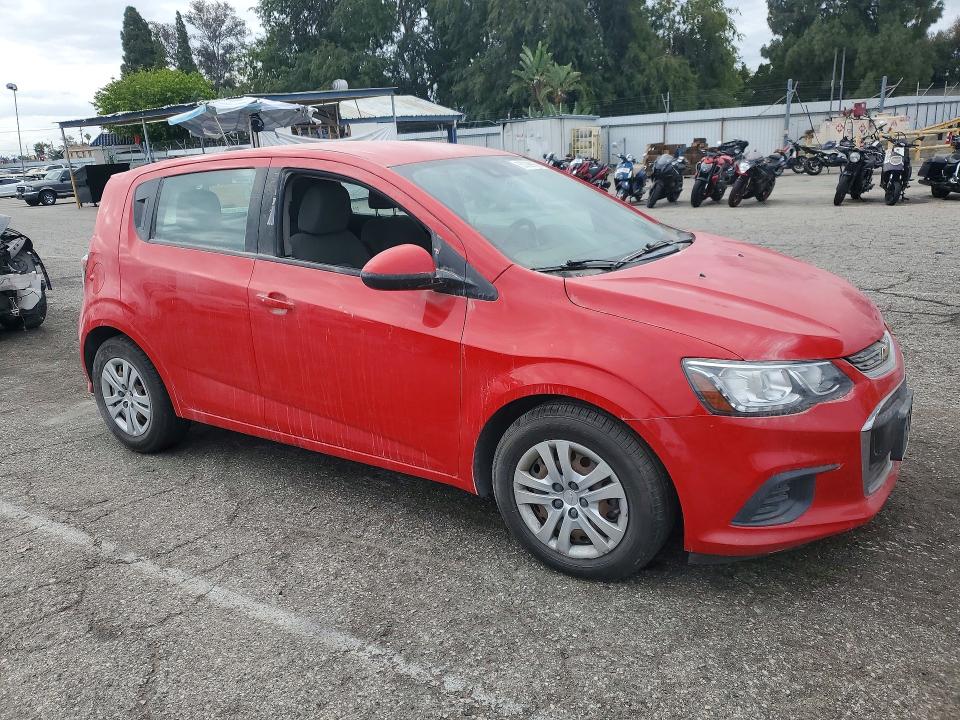 2020 Chevrolet Sonic მანქანა იყიდება აუქციონზე, vin: 1G1JG6SB1L4114418, აუქციონის ნომერი: 55399936