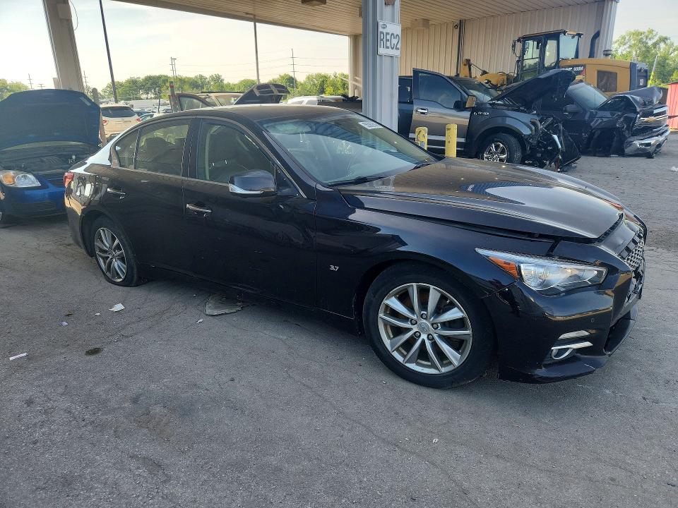 Auction sale of the 2014 Infiniti Q50, vin: JN1BV7AR1EM680753, lot number: 55362506