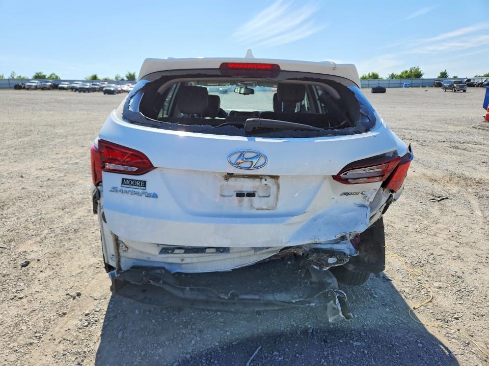 2018 Hyundai Santa Fe Sport მანქანა იყიდება აუქციონზე, vin: 5XYZU3LB5JG514660, აუქციონის ნომერი: 52884346
