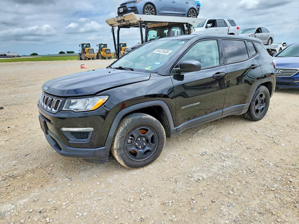 2018 Jeep Compass მანქანა იყიდება აუქციონზე, vin: 3C4NJCAB5JT468377, აუქციონის ნომერი: 54475436