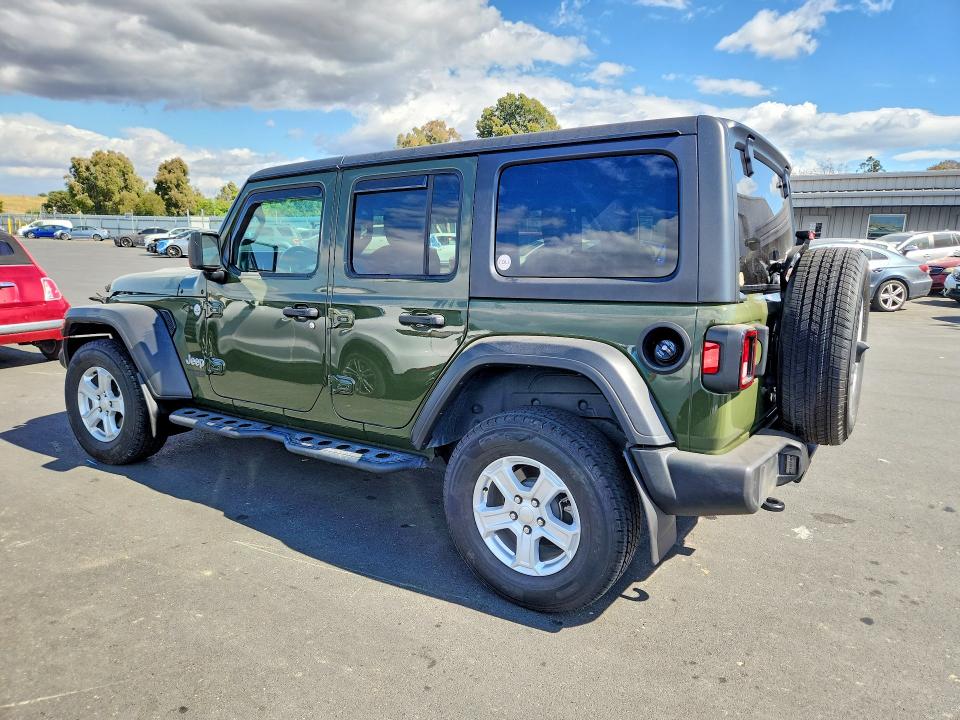 Продажа на аукционе авто 2020 Jeep Wrangler Unlimited, vin: 1C4HJXDG9LW312481, номер лота: 54889016