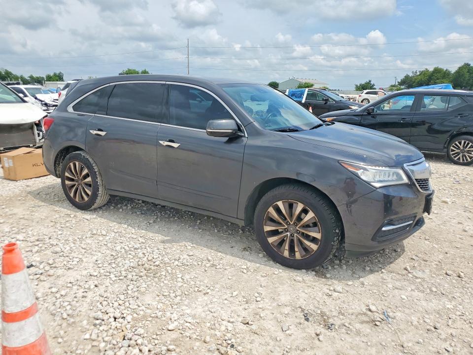 54468636 :رقم المزاد ، 5FRYD3H48EB017491 vin ، 2014 Acura Mdx مزاد بيع