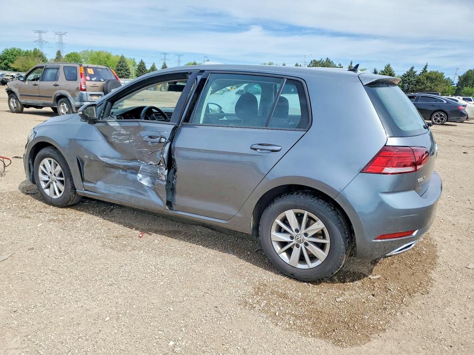 51989716 :رقم المزاد ، 3VWG57AU8KM030533 vin ، 2019 Volkswagen Golf مزاد بيع