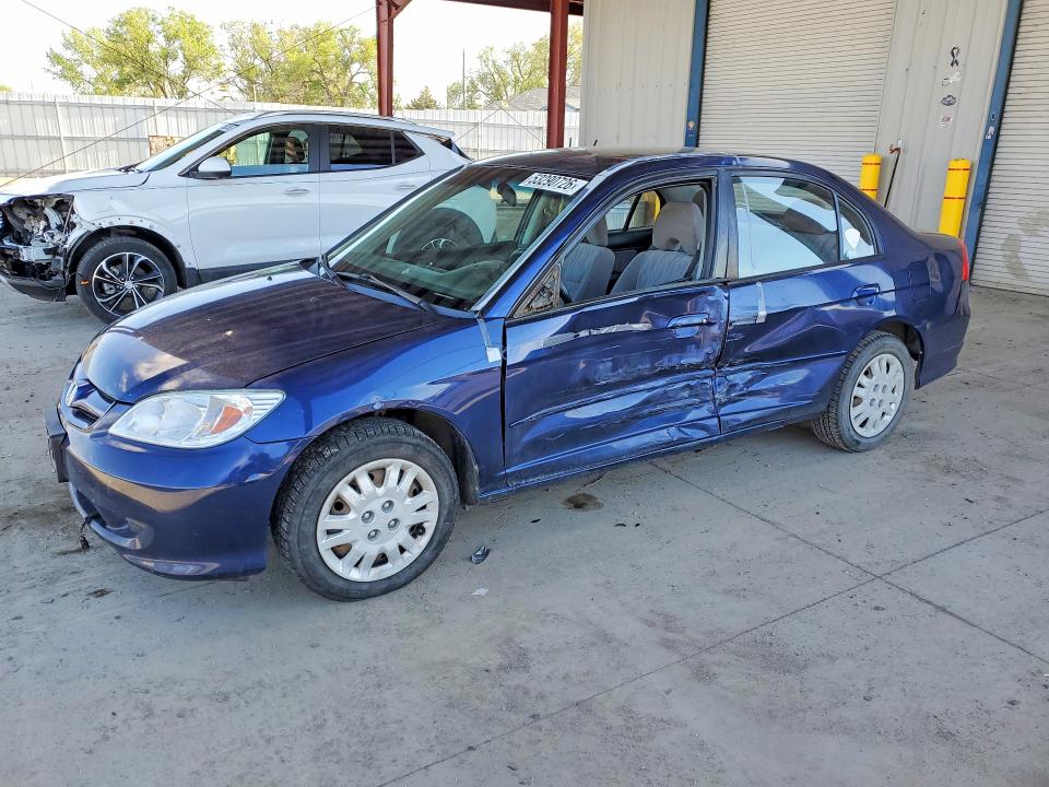 Продажа на аукционе авто 2005 Honda Civic, vin: JHMES16515S004349, номер лота: 53290726
