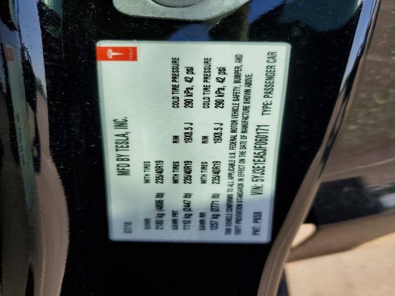 Продажа на аукционе авто 2018 Tesla Model 3, vin: 5YJ3E1EA5JF060171, номер лота: 52938006