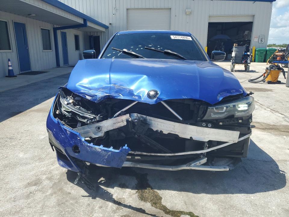 2022 Bmw 330i მანქანა იყიდება აუქციონზე, vin: 3MW5R1J0XN8C49271, აუქციონის ნომერი: 54774896