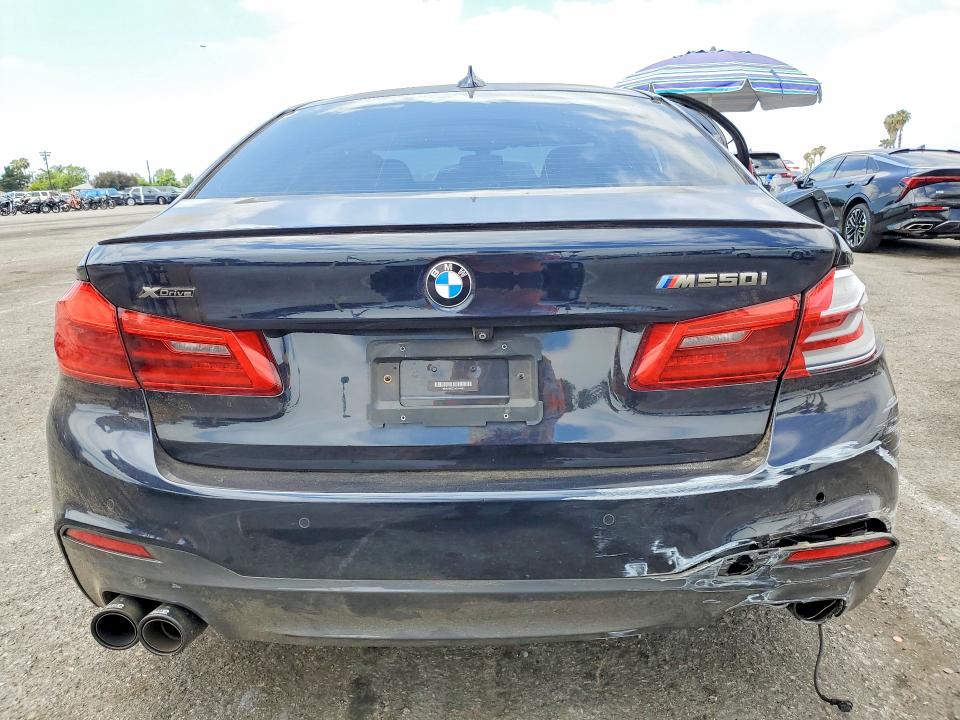 53251026 :رقم المزاد ، WBAJB9C53JG464593 vin ، 2018 Bmw M550xi مزاد بيع