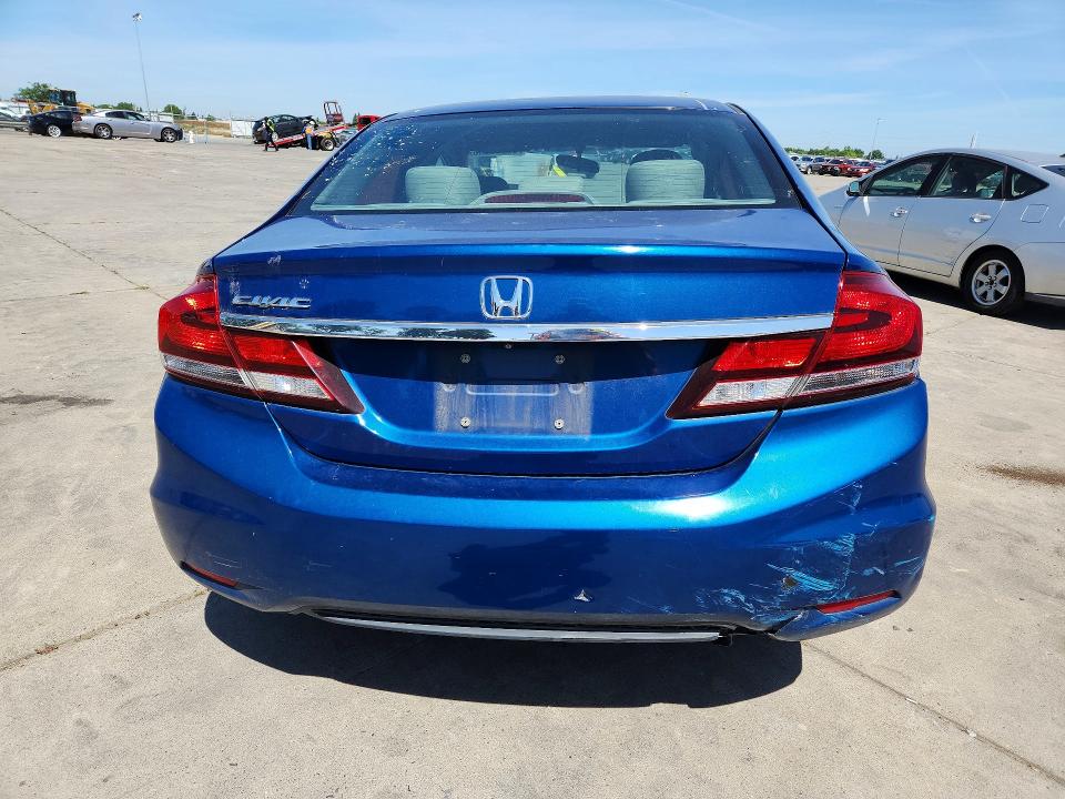 2013 Honda Civic მანქანა იყიდება აუქციონზე, vin: 19XFB2F52DE280035, აუქციონის ნომერი: 53033086