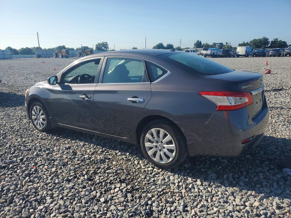2015 Nissan Sentra მანქანა იყიდება აუქციონზე, vin: 3N1AB7APXFL658555, აუქციონის ნომერი: 54618816