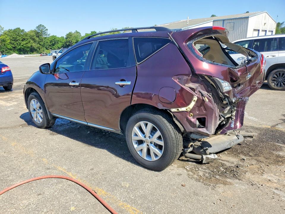53738976 :رقم المزاد ، JN8AZ1MU5EW412016 vin ، 2014 Nissan Murano مزاد بيع