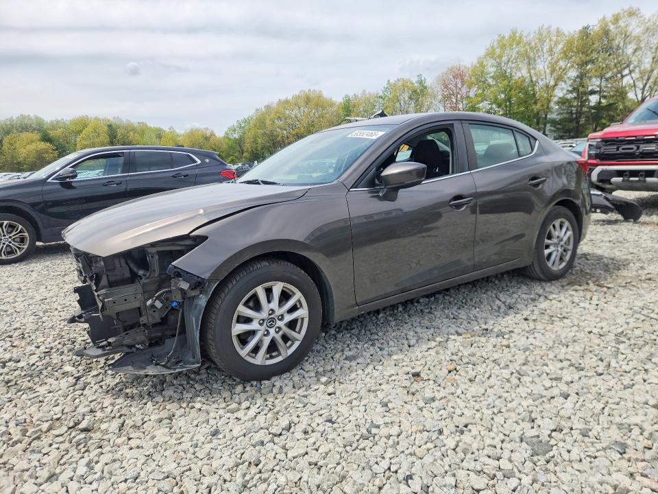 2018 Mazda 3 მანქანა იყიდება აუქციონზე, vin: 3MZBN1U79JM161398, აუქციონის ნომერი: 50552466