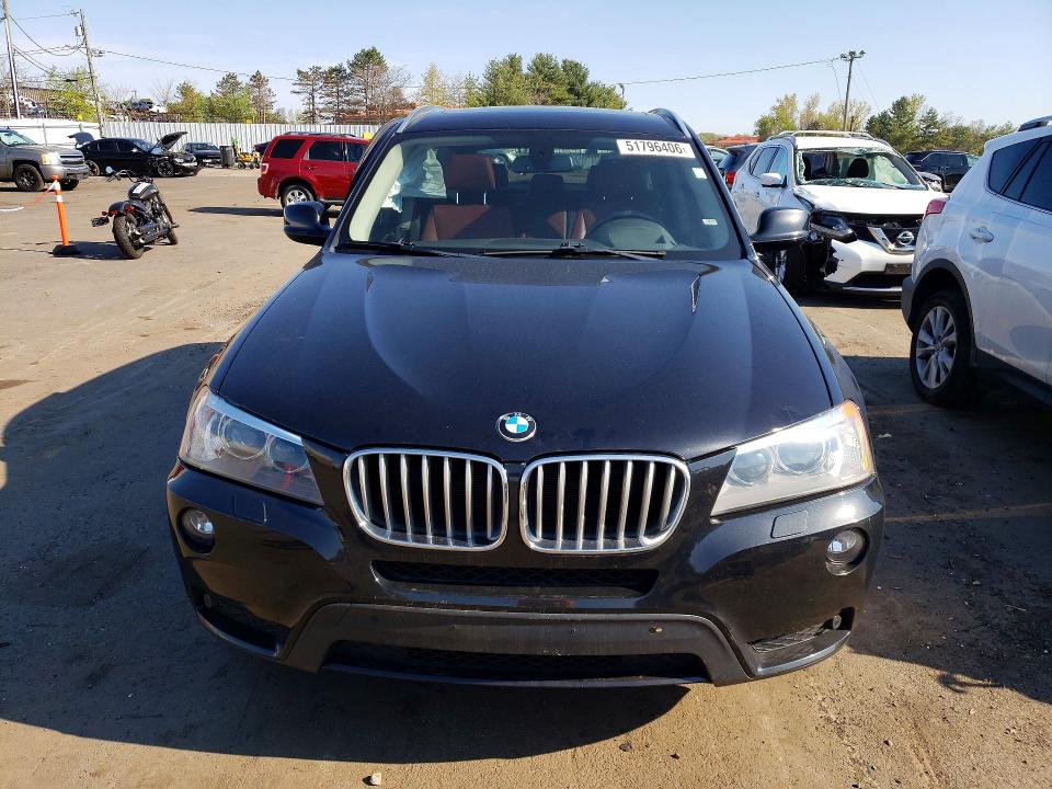 51796406 :رقم المزاد ، 5UXWX9C52E0D42348 vin ، 2014 Bmw X3 مزاد بيع