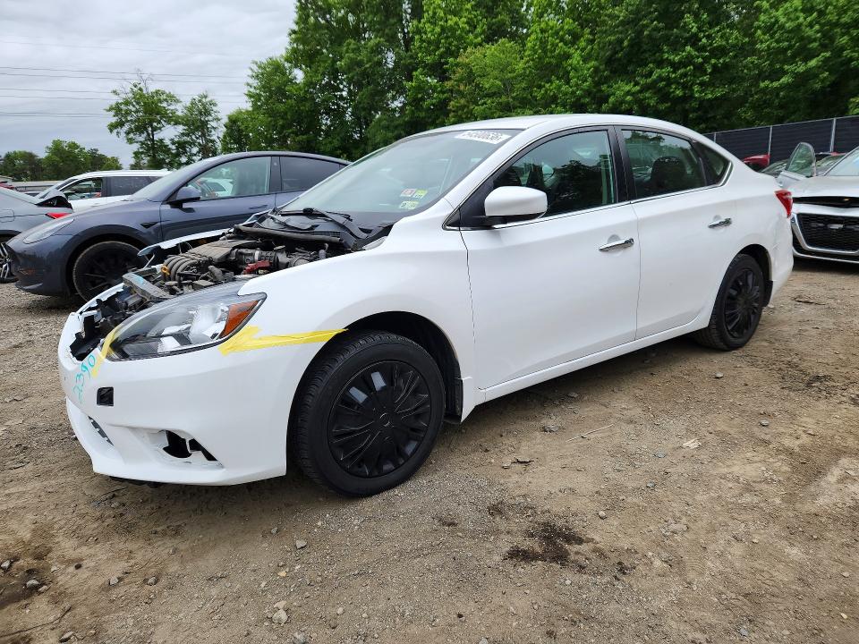2016 Nissan Sentra მანქანა იყიდება აუქციონზე, vin: 3N1AB7AP2GL660964, აუქციონის ნომერი: 54500636