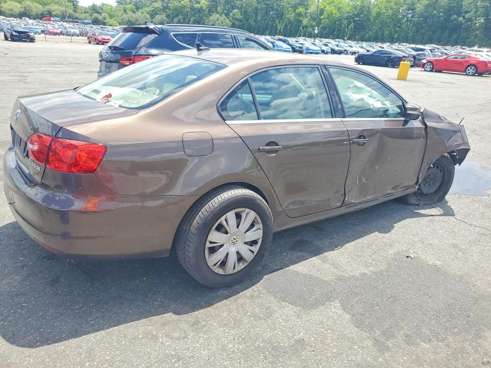 2013 Volkswagen Jetta მანქანა იყიდება აუქციონზე, vin: 3VWDP7AJ4DM296315, აუქციონის ნომერი: 54262006