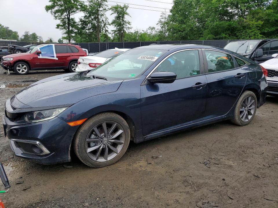 2021 Honda Civic მანქანა იყიდება აუქციონზე, vin: 19XFC1F34ME010505, აუქციონის ნომერი: 55034006