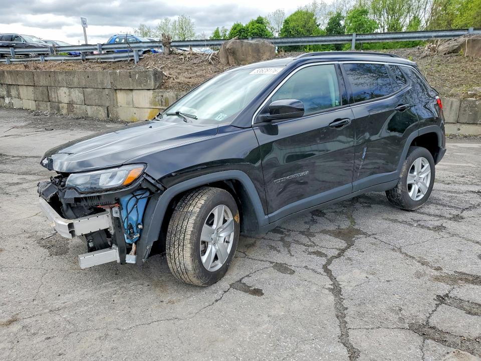 Продаж на аукціоні авто 2022 Jeep Compass, vin: 3C4NJDBB9NT148764, номер лоту: 53628176