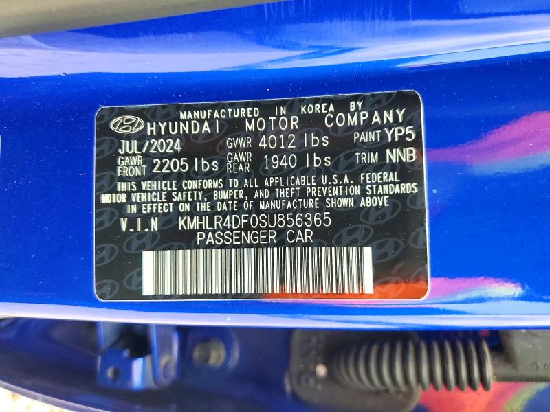 Продаж на аукціоні авто 2025 Hyundai Elantra, vin: KMHLR4DF0SU856365, номер лоту: 55210476