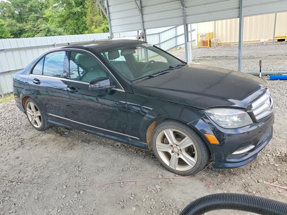2011 Mercedes-benz C მანქანა იყიდება აუქციონზე, vin: WDDGF5EBXBF653011, აუქციონის ნომერი: 52662956