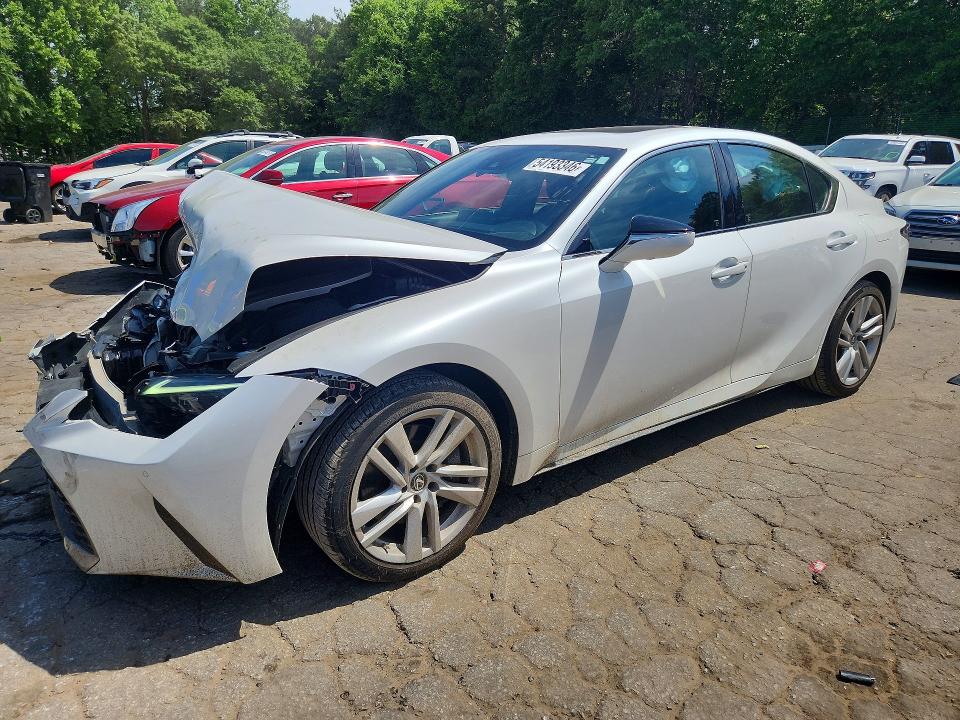 2022 Lexus Is მანქანა იყიდება აუქციონზე, vin: JTHC81F2XN5049719, აუქციონის ნომერი: 54193346