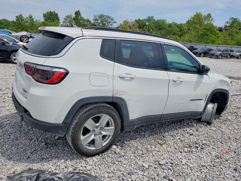 Продажа на аукционе авто 2022 Jeep Compass, vin: 3C4NJDBB5NT212363, номер лота: 51797796