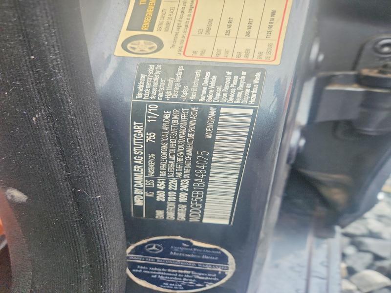 Aukcja sprzedaży 2011 Mercedes-benz C, vin: WDDGF5EB1BA484025, numer aukcji: 55216876