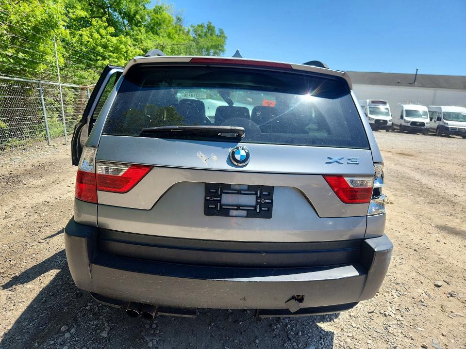 2007 Bmw X3 მანქანა იყიდება აუქციონზე, vin: WBXPC93497WF22180, აუქციონის ნომერი: 55278746