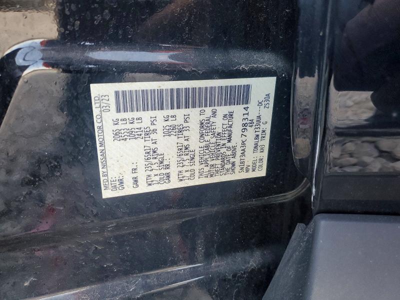 Продажа на аукционе авто 2023 Nissan Rogue, vin: 5N1BT3AA3PC798314, номер лота: 52921756