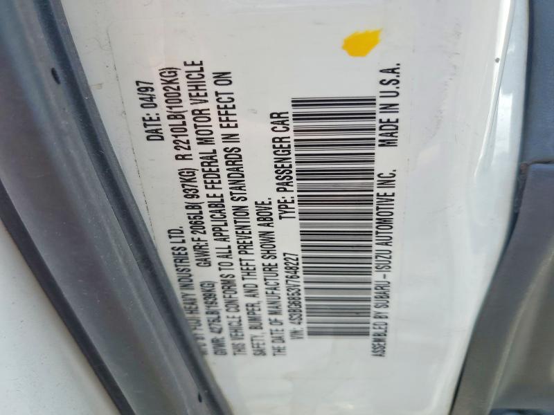 Aukcja sprzedaży 1997 Subaru Legacy, vin: 4S3BG6853V7648227, numer aukcji: 55580116