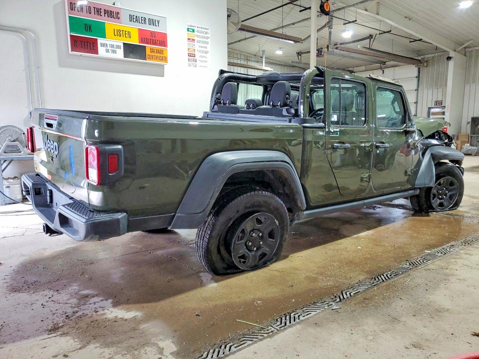 Продажа на аукционе авто 2023 Jeep Gladiator, vin: 1C6HJTAG2PL542231, номер лота: 53581366