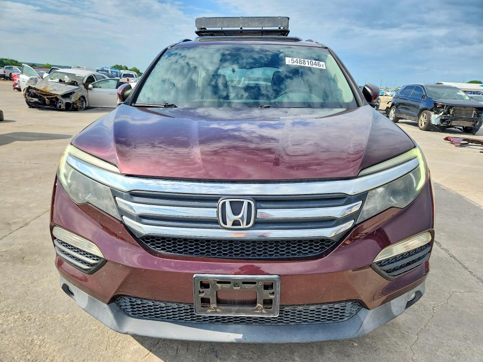 2016 Honda Pilot მანქანა იყიდება აუქციონზე, vin: 5FNYF5H5XGB056277, აუქციონის ნომერი: 54881046