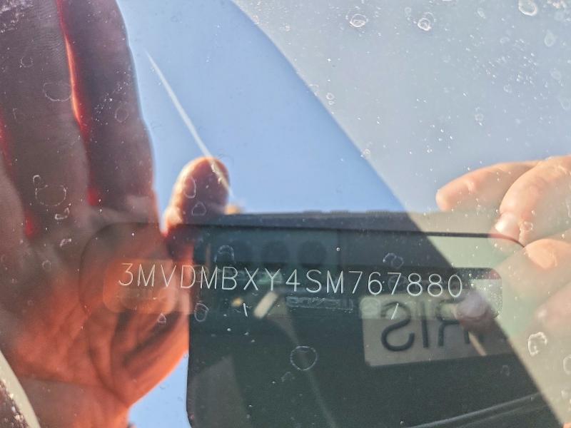 53800026 :رقم المزاد ، 3MVDMBXY4SM767880 vin ، 2025 Mazda Cx-30 مزاد بيع