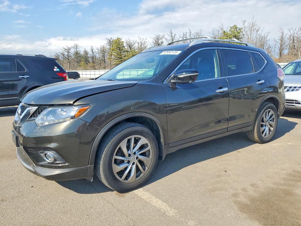 52860126 :رقم المزاد ، 5N1AT2MV9EC795757 vin ، 2014 Nissan Rogue مزاد بيع