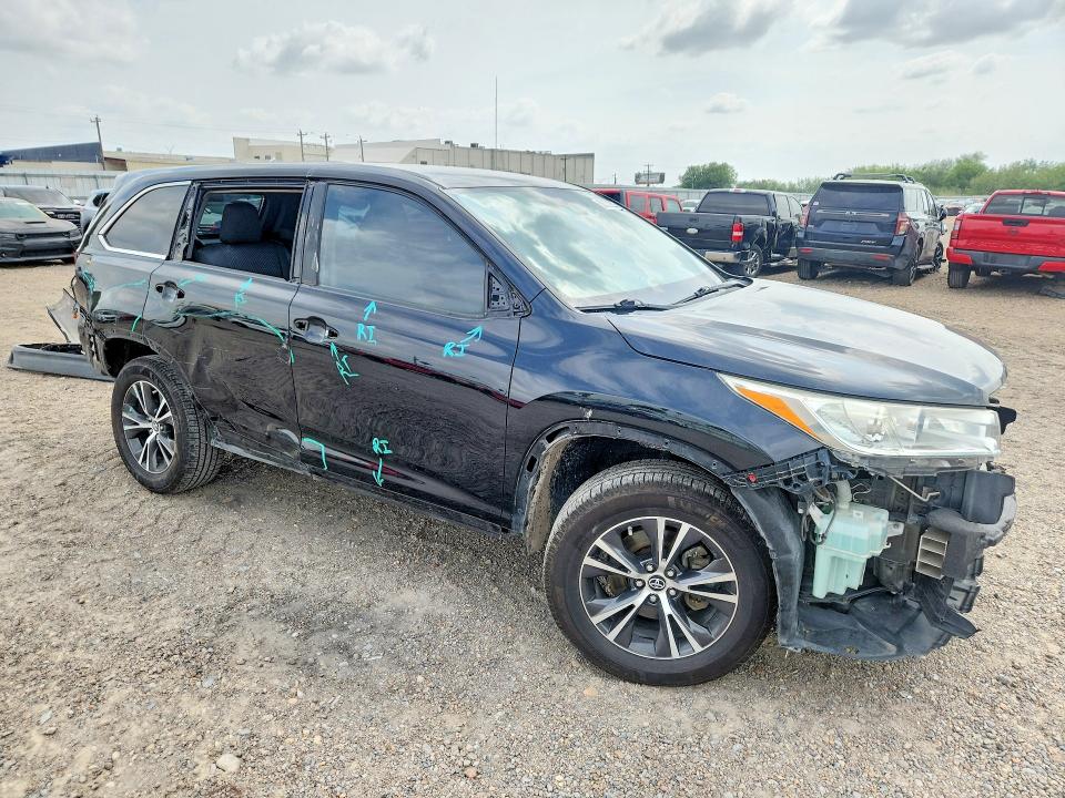 2019 Toyota Highlander მანქანა იყიდება აუქციონზე, vin: 5TDZARFH2KS052008, აუქციონის ნომერი: 53732206