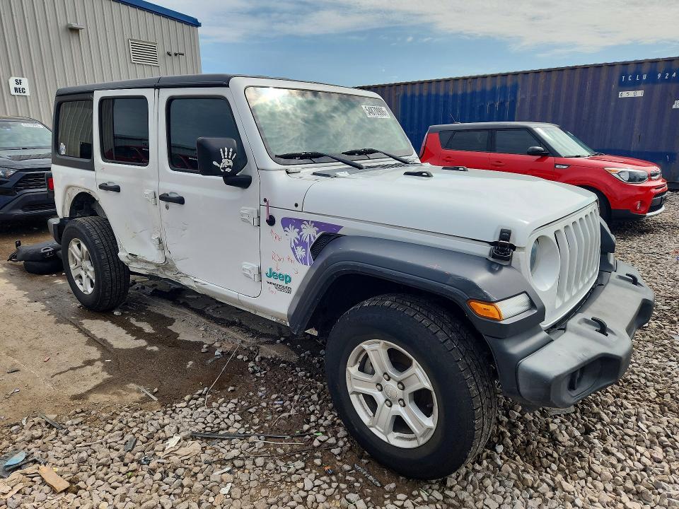 Продажа на аукционе авто 2019 Jeep Wrangler Unlimited S, vin: 1C4HJXDG6KW528240, номер лота: 54870906