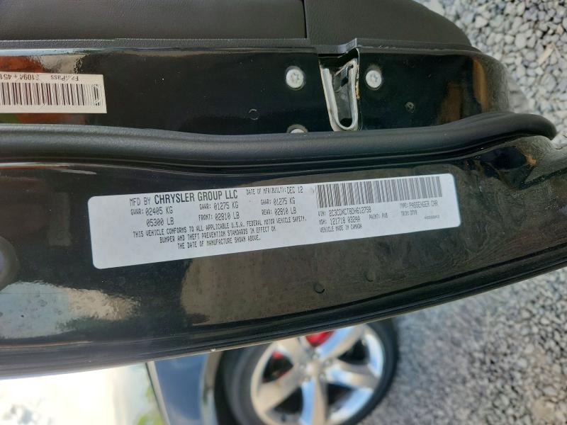 Продажа на аукционе авто 2013 Dodge Charger, vin: 2C3CDXCT8DH612758, номер лота: 53379666