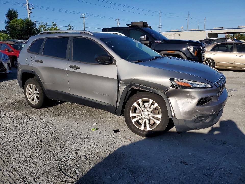 2015 Jeep Cherokee მანქანა იყიდება აუქციონზე, vin: 1C4PJLAB6FW657677, აუქციონის ნომერი: 53883866