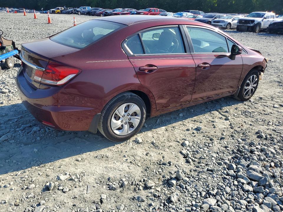 Продажа на аукционе авто 2013 Honda Civic, vin: 2HGFB2F50DH599732, номер лота: 53536426