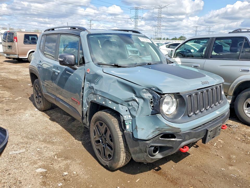 Продажа на аукционе авто 2018 Jeep Renegade, vin: ZACCJBCBXJPH61567, номер лота: 51972266