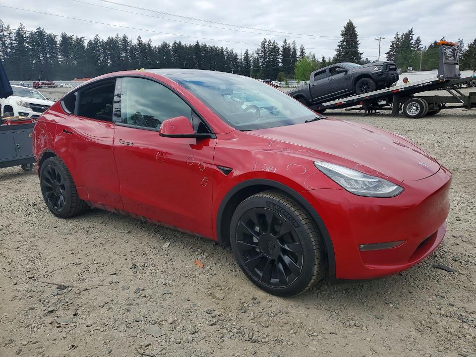 2021 Tesla Model Y მანქანა იყიდება აუქციონზე, vin: 5YJYGAEE0MF217094, აუქციონის ნომერი: 52438296