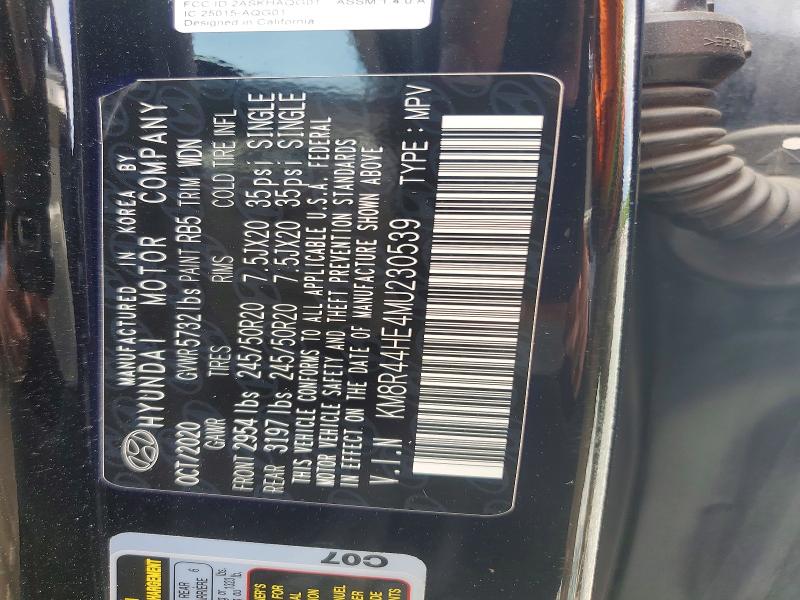 Продажа на аукционе авто 2021 Hyundai Palisade, vin: KM8R44HE4MU230539, номер лота: 52233106