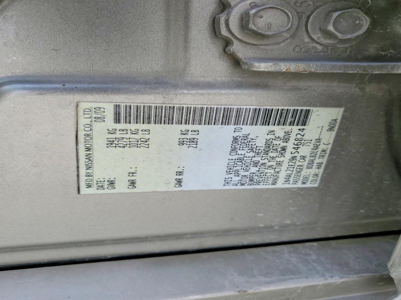 Продаж на аукціоні авто 2009 Nissan Altima, vin: 1N4AL21E29N546824, номер лоту: 52481336