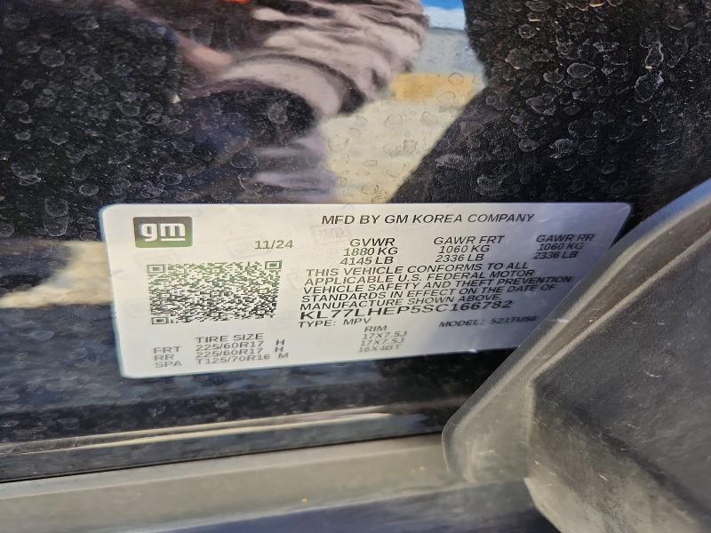 Продаж на аукціоні авто 2025 Chevrolet Trax, vin: KL77LHEP5SC166782, номер лоту: 52438926
