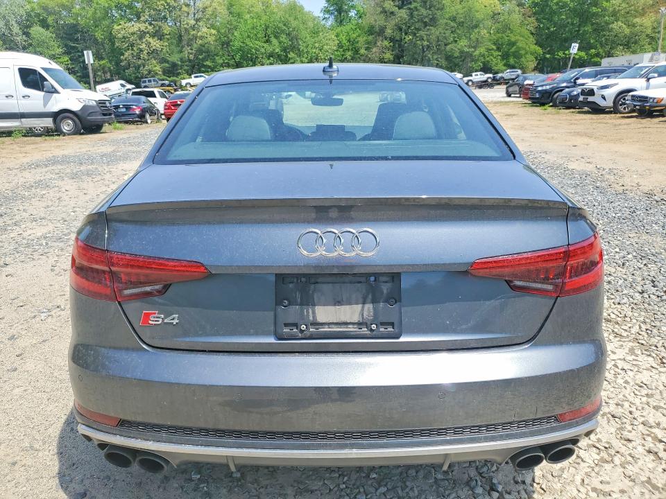 Продаж на аукціоні авто 2018 Audi S4, vin: WAUC4AF44JA001386, номер лоту: 54348396