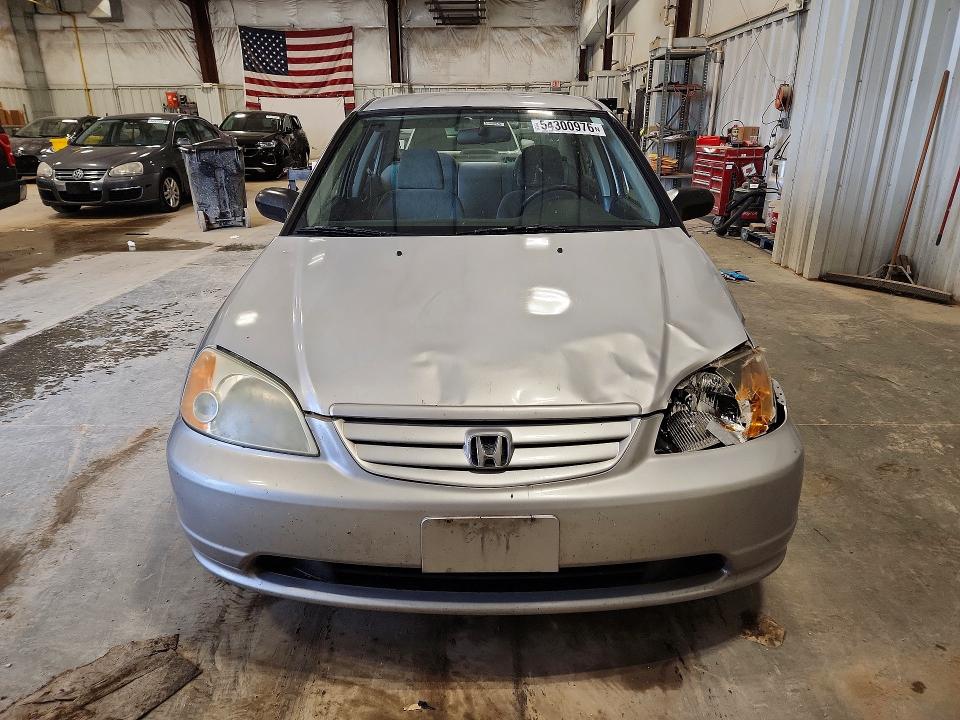 54300976 :رقم المزاد ، 1HGES16522L040091 vin ، 2002 Honda Civic مزاد بيع