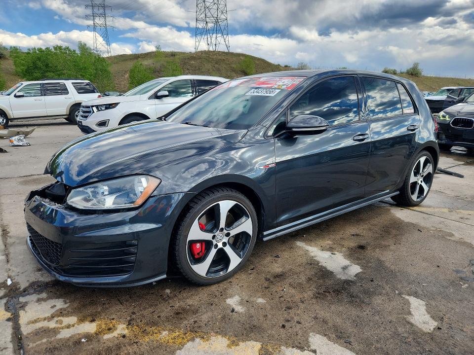 Продажа на аукционе авто 2017 Volkswagen Gti, vin: 3VW547AU7HM026010, номер лота: 53437956