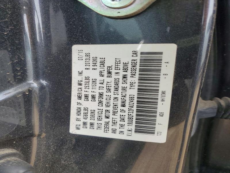 2015 Acura Tlx მანქანა იყიდება აუქციონზე, vin: 19UUB2F32FA024863, აუქციონის ნომერი: 54438366